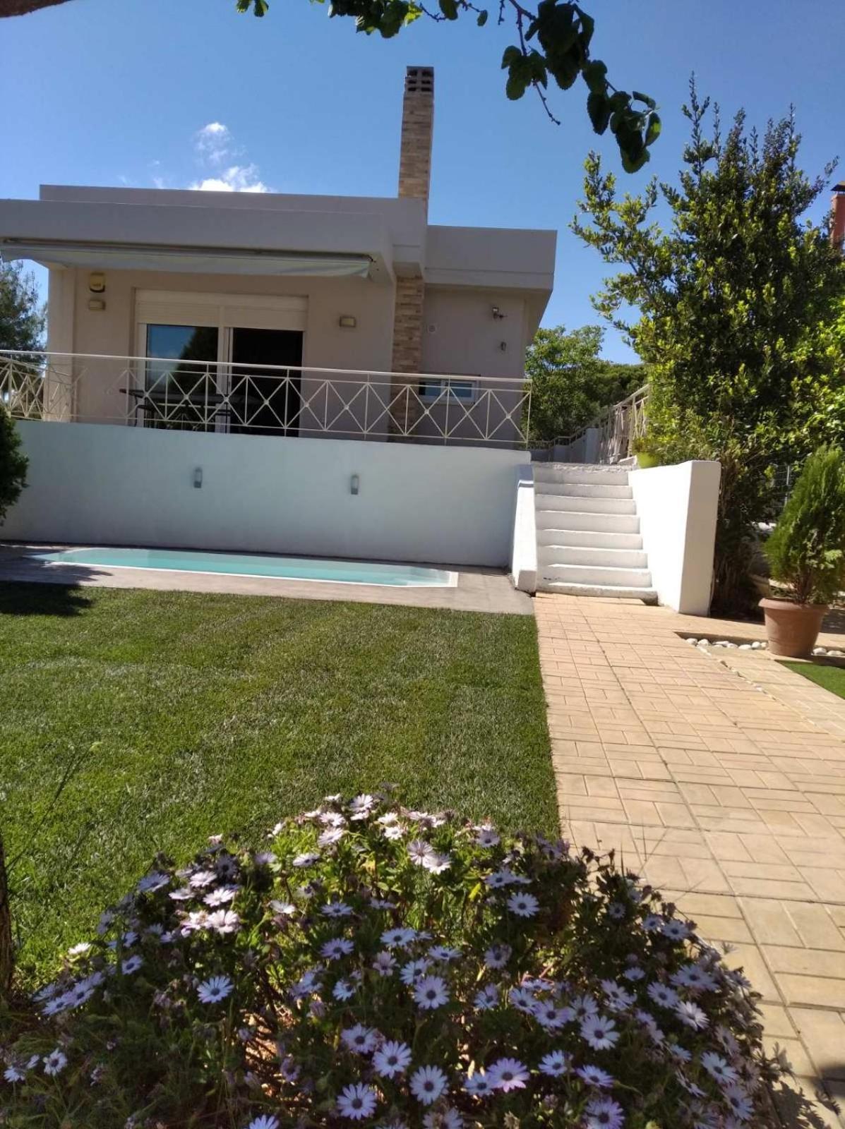 Cozy Villa Vita Lagonisi Kalivia Thorikou Exterior foto