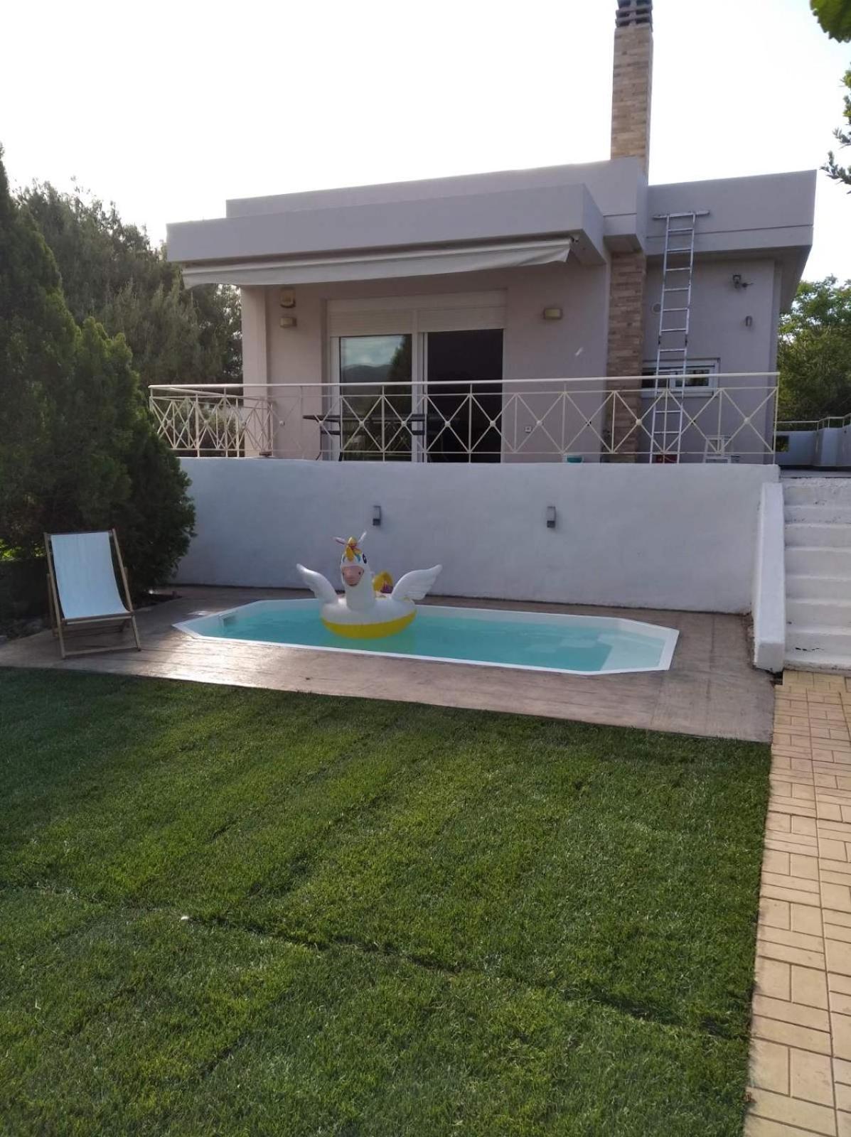 Cozy Villa Vita Lagonisi Kalivia Thorikou Exterior foto